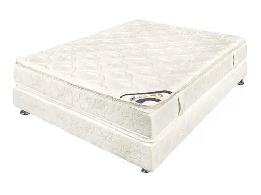 Colchón espuma + Sommier Gold con pillow densidad 38