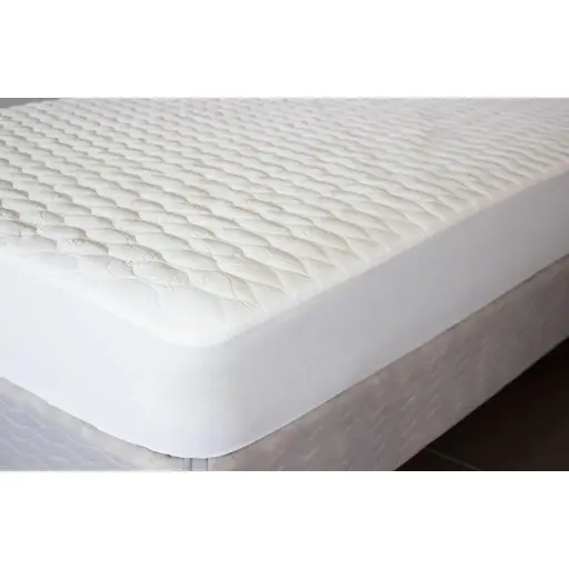 Cubrecolchón con banda lateral capitoneado B+