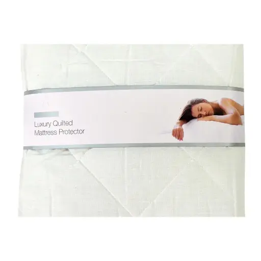 Cubrecolchón con banda lateral capitoneado promo