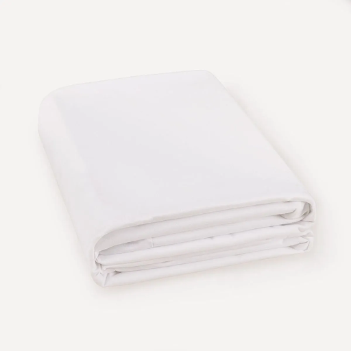 Cubrecolchón con banda lateral impermeable liso Karsten