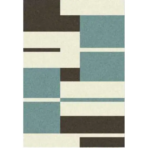 Alfombra pelo cortado sintética Picasso